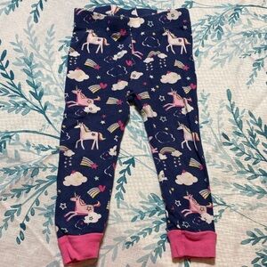 Wonder Nation Kids Pajama Bottoms - Navy and Pink